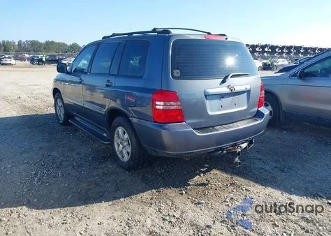 2002 Toyota Highlander V6 из США, поврежденный, VIN JTEGF21A120037248